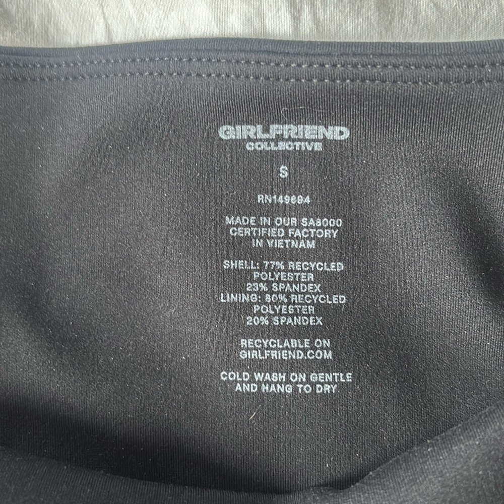 NWT Girlfriend Collective Route Bea Baby Tee - Picture 5 of 5